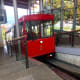 The Cable Car Arriving at the Kelburn Terminus