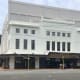 The Embassy Theatre is located at the base of Mt Victoria.