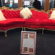 Furniture from the 1970s "red period" of Graceland.