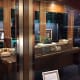 A desk from Elvis' private office displayed in the Trophy Building