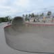 View of the Lee and Joe Jamail Skatepark