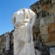 Headless statue.