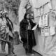 Gary Farmer and Johnny Depp in "Dead Man"