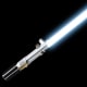 Anakin's (later Luke's) blue lightsaber