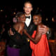Alexander Skarsgård, Rutina Wesley and Adina Porter (Lettie Mae- Tara's mother on the show) reunited at the Emmy's a few years ago!