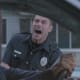 A cop who is out of his f*cking mind and on a lot of cocaine.
