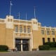 The Tulsa State Pavilion at Expo Square. This is another excellent example of the Classic Moderne Art Deco style.