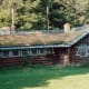 Sod covered cottage at Little Norway