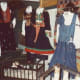 Clothing displayed at Little Norway