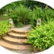 Steps leading up to the Pin Oak B & B