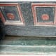 Bottom of an old door and threshold