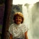 My niece at the bottom of Snoqualmie Falls