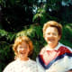 My mother and niece outside the Salish Lodge