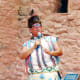 Native American explaining the differences between the dances