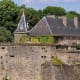The House of the Officers seen from the outside of the fortification wall.