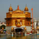 The holiest shrine of Sikhism located in the city of Amritsar, India.