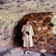 Yours truly at the Walnut Canyon cliff dwellings