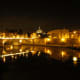 St. Peter's Basilica from across the Tiber River