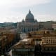 St Peter's Basilica from Castel Sant'Angelo