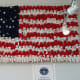 American Flag made of teddy bears. It set a world record.
