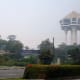 Kuching Civic Centre on a rainy day