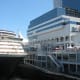 A front view of Canada Place
