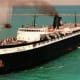 S.S. Badger - car ferry that travels between Manitowoc, Wisconsin and Ludington, Michigan.