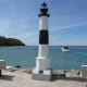 Lighthouse at the Sister Bay boat launch - Door County