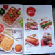 New menu with new food as of Jan 2014