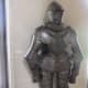 A 16th century suit of parade armor weighing 55 pounds (25 kg).