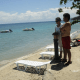 Una Parte della Lunga Laiya Spiaggia