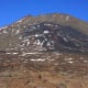 Pico Viejo - the second tallest mountain on Tenerife at 3,135 m. The slopes on the left flank of the volcano feature laval flows from the 1798 eruption