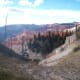 Approaching the edge of the canyon vista