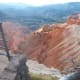 Looking at the right side of the canyon