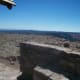 Looking out from the rock structure in the opposite direction from the parking area