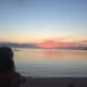 Beach-side sunset