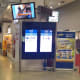 The actual boarding gate. To the right is the bakery.