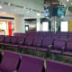 Waiting area after security and border checks. It's pretty spacious, as you can see.