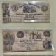 Old historic Texas Treasury Notes dated 1838, 1840 & 1846
