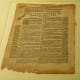 Leaf from the Geneva Bible 1598 England Miles Coverdale (English, 1488-1568), translator