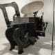 One of many Miniature Hand-inking Presses on Display