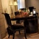 The one other area where the Junior Suite received negative marks. The unstable desk that I needed to place magazines underneath in order to stabilize so I could work at it.