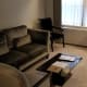 The very spacious and comfortable living area.