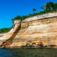 Pictured Rocks National Lakeshore on Lake Superior