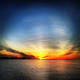 Sunset at Pictured Rocks National Lakeshore on Lake Superior
