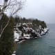 Winter @ Presque Isle Park in Marquette, Michigan