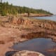 View from the Coastal Trail at Lake Superior Provincial Park in Ontario, Canada