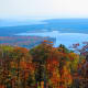 View from Mount Bohemia along the South Shore Scenic Drive - near Delaware, MI - Keweenaw Peninsula