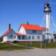 All ships that enter and leave Lake Superior must pass the Whitefish Point Light. It is also known as the "Graveyard of the Great Lakes." It is also home to the Great Lakes Shipwreck Museum.
