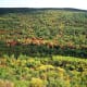 View from Brockway Mountain as the leaves start to change